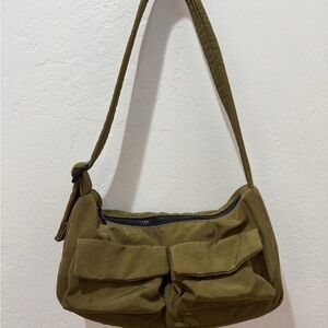 Baggu Cargo Shoulder Bag Seaweed